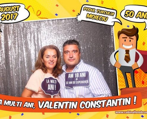 Cadou aniversare 50 Ani cabina foto brasov